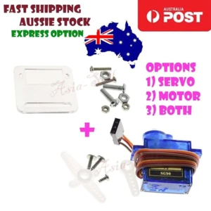 RC Mini Micro 9g 1.6KG Servo RC 250 450 Bracket Holder Support Screws Blue - Bild 1 von 8