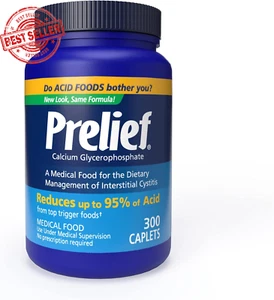 Prelief Acid Reducer Dietary Supplement Caplets, 300 Count - Picture 1 of 8