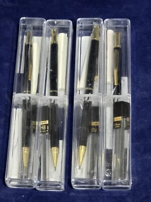 4 nuevos bonitos lápices automáticos mecánicos de metal, recarga continua ~ 0,5 mm Foto 1 de 4