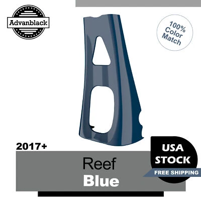 Alerón de barbilla Advanblack Reef azul ABS adecuado para 17+ M8 Harley Davidson Touring Foto 1 de 4