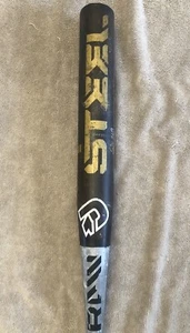 2016 DEMARINI RAW STEEL 30 OZ SLOWPITCH SOFTBALL BAT ASA USSSA SINGLEWALL ALLOY - Picture 1 of 9