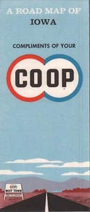 1960 Co-Op Road Map: Iowa NOS - Bild 1 von 1