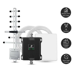 Kit de répéteurs amplificateur de signal de téléphone portable 4G LTE 700 MHz bande Verizon AT&T 12/13/17 - Photo 1 sur 8