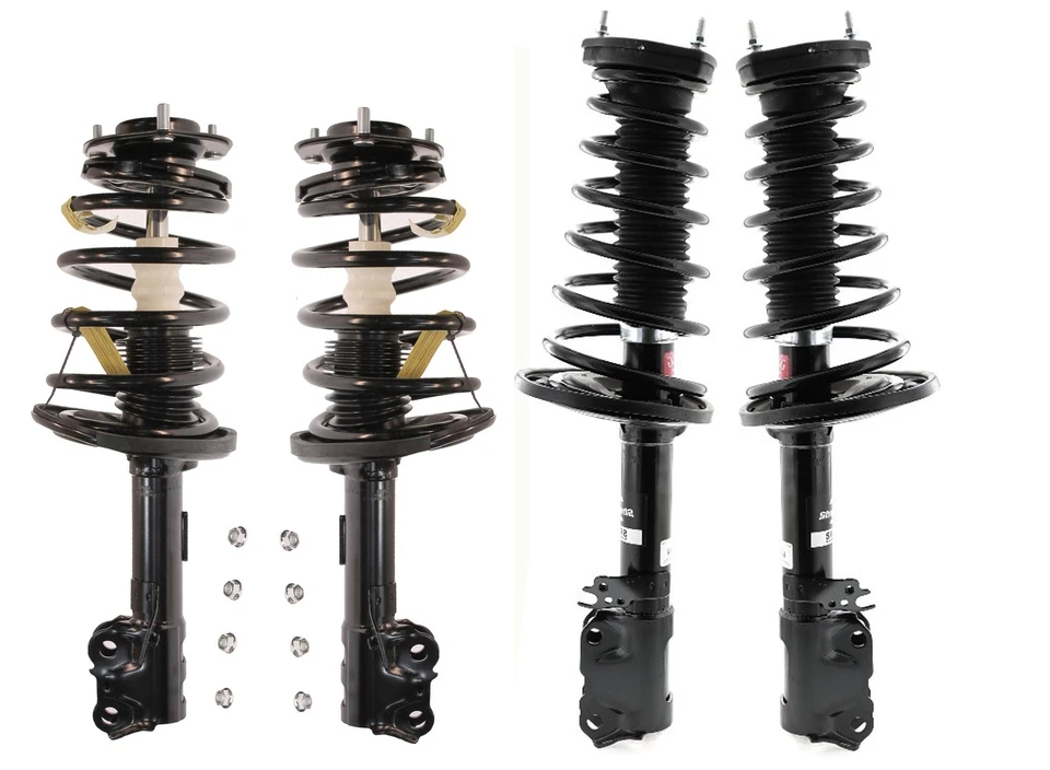 KYB Front and Rear Suspension Strut & Coils Kit For Toyota Camry 2.5 L4 2010-11 - Image 1 of 1