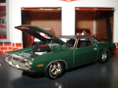 1970 DODGE CHALLENGER R/T 440 LIMITED EDITION 1/64 GREEN M2 1970'S MUSCLE CAR - Image 1 of 4