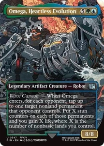 Omega, Heartless Evolution Borderless - FIN 0347 NM - MTG Magic - Imagen 1 de 1