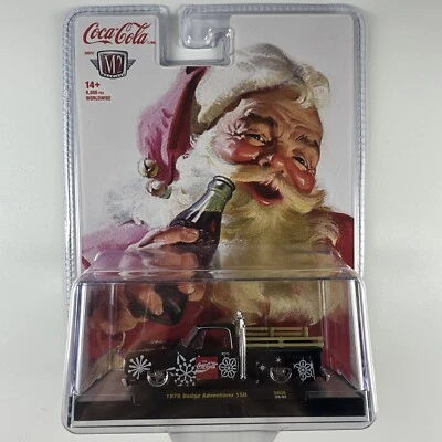 M2 MACHINES 78 DODGE ADVENTURER 150 SK09 1/64 COCA-COLA CHRISTMAS 2024 - Image 1 of 4