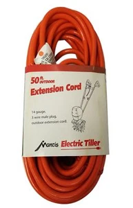 Mantis 50 Ft 14 Gauge Extension Cord Heavy Duty Grounded- GS02B - Picture 1 of 2