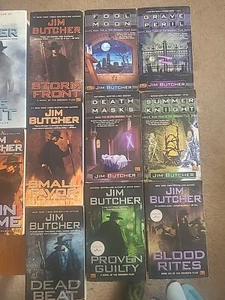 Jim Butcher Dresden Files, 12 Book Lot. Storm Front, Please Look! - Picture 1 of 9