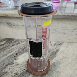 Vintage Bankträger für Drive-Up Röhrensysteme schwarz seitlich offen  - Bild 1 von 8