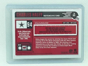 Charles Haley 2018 Panini Classics Football - RED BACK (265/299) Dallas Cowboys - Bild 1 von 2