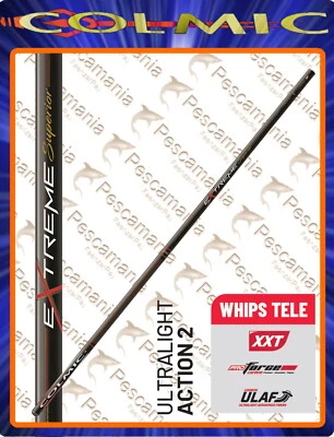 Colmic Rute Extreme Superior Fixiert Mt. 6,00 Teleskopisch