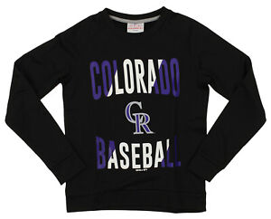 Outerstuff MLB Youth/Kids Boys Colorado Rockies Performance Fleece Sweatshirt
