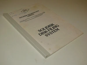 Manuale ~ Sistema di archiviazione disco solido ~ STL ~ micro BBC ~ SOLO manuale - Foto 1 di 3