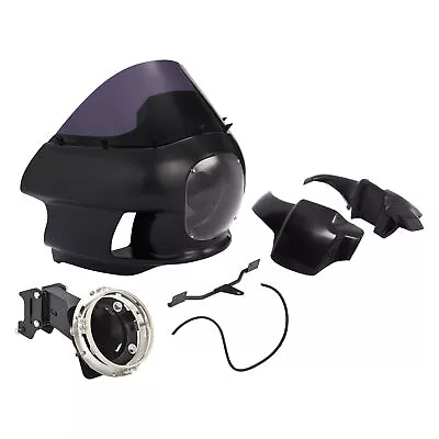 Front Fairing/Lower Leg Fairing Fit For Harley Dyna Wide Super Glide FXR Fairing - Image 1 of 4