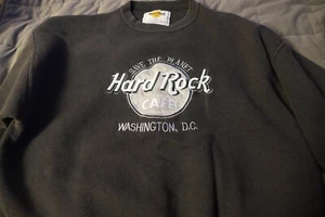 🔥Vintage Planet Hollywood Wash dc Sweatshirt XL - Picture 1 of 3