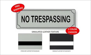 Lasergraviertes "KEIN BETRETEN" Kunststoff Tür-/Wandschild - KOSTENLOSER VERSAND - Bild 1 von 4