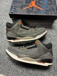 Nike Air Jordan 3 Retro Fear Size UK 8 US 9 CT8532-080 - Picture 1 of 5