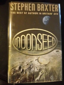 Moonseed by Stephen Baxter 1998 HCDJ First UK Edition SIGNED - Picture 1 of 6