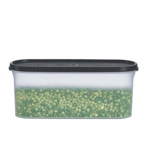 Tupperware Modular Mates Super Oval Storage #2 Container (7½ cup) Black New - Picture 1 of 2