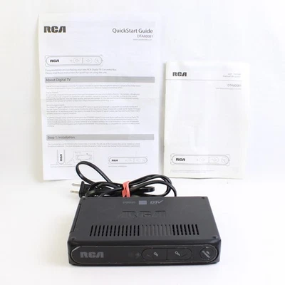 Caja convertidora de TV de paso digital a analógico RCA DTA-800B1 Foto 1 de 4