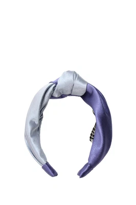 Eugenia Kim Womens Two-Tone Knotted Detail Headband Blue - Image 1 of 3