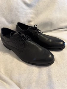 Alpine Swiss Mens Leather Oxford Dress Shoes Lace Up New SZ 13 S40 - Picture 1 of 6