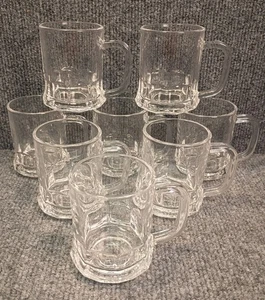 Menge 9 Blinkmax kleine Bierkrüge alle passend 3" hoch und 2 1/4" breit Federal - Bild 1 von 6