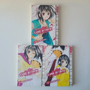 Love Attack Junai Tokko Taicho! Vol 2, 3, 4 Shojo Manga English by Shizuru Seino - Picture 1 of 24