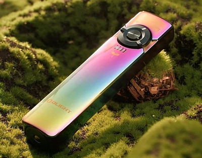 Olight Arkfeld Spring 3 Ti (Titanium) RARE Limited Edition Flashlight - Image 1 of 4