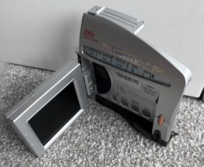 Canon MV300i PAL Mini DV Camcorder Digital Video Camera Silver MiniDV -In Pieces - Image 1 of 4