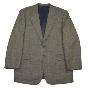 Todays Man Herren Größe 42 L Wolle Kariert Blazer Sport Mantel Jacke Made in Italy - Bild 1 von 10