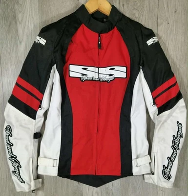 Speed and Strength XS Motorcycle Jacket Red/Black/White #6 - Image 1 of 4
