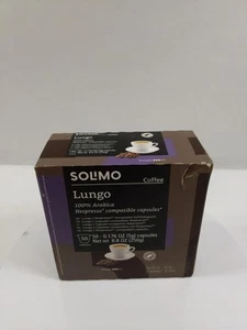 4/25 Amazon Brand - Solimo Lungo Capsules, Compatible With Nespresso Original - Picture 1 of 5