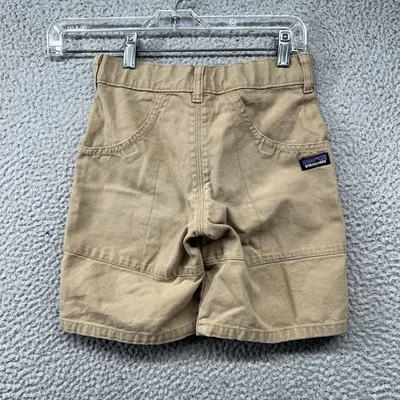 Patagonia Stand Up Shorts Kids Size Small Youth Boys Canvas Carpenter Adjustable - Image 1 of 4