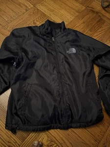 North Face Summit Series Jacket Men's Small W Hood & Base Layer Zip In EUC Black - Picture 1 of 8