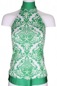 Love Love Tennis Women's Heart Halter Tennis Top Size S - Picture 1 of 2