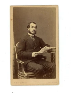 Foto de colección CDV Francis, Duque de Teck W & D & Downey - Imagen 1 de 2