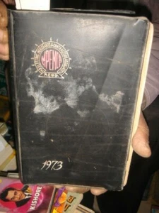 INDIA RARE - HAND WRITTEN FILM SONGS IN 1973 DAIRY IN HINDI - Picture 1 of 12
