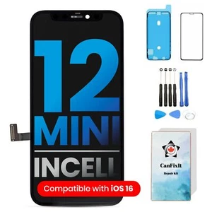 iPhone 12 Mini Ecran LCD Vitre Tactile Écran Numériseur Remplacement + Kit Outils - Photo 1 sur 6