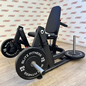 Extensión de pierna lateral ISO cargada con placa de Blitz Fitness - Imagen 1 de 24