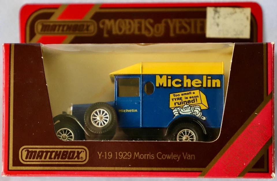Y-19 Morris Cowley Van Matchbox Models of Yesteryear Michelin Red Box 1985 - Image 1 of 1