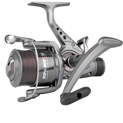 Spro Freilaufrolle Karpfenrolle mit Schnur Angelrolle - Spartan LCS 4000