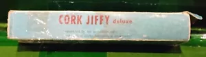 Vintage Mid Century Cork Jiffy Deluxe Cork Pull 1950s Kitchen - In Original Box - Picture 1 of 3