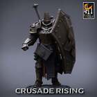 Templar W/Sword B | Crusade Rising | Fantasy Miniature | Rescale Miniatures