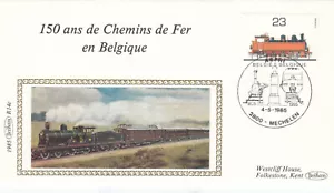 (138880) Trenes 150 años Bélgica Benham Cubierta Malinas 1985 - Imagen 1 de 1