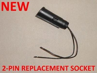 NEW Replacement Socket for Attwood 2-Pin Swing Away Stern Bow Light Plug-in Base - Image 1 of 4