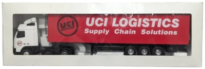 Trotamundos y remolque escala 1:43 Eligor 112261 Volvo FH12 340 - logística UCI Foto 1 de 2