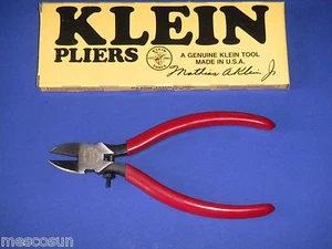 Alicates Klein D227-6C vintage - corte de plástico - cuchillos de corte diagonal al ras nuevos de Lote Antiguo - Imagen 1 de 4