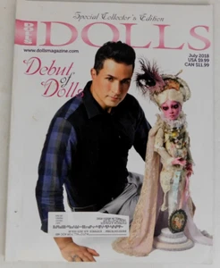 Dolls Magazine July 2018 Special Collectors Edition Debut of Doll Zawieruszynski - Picture 1 of 6